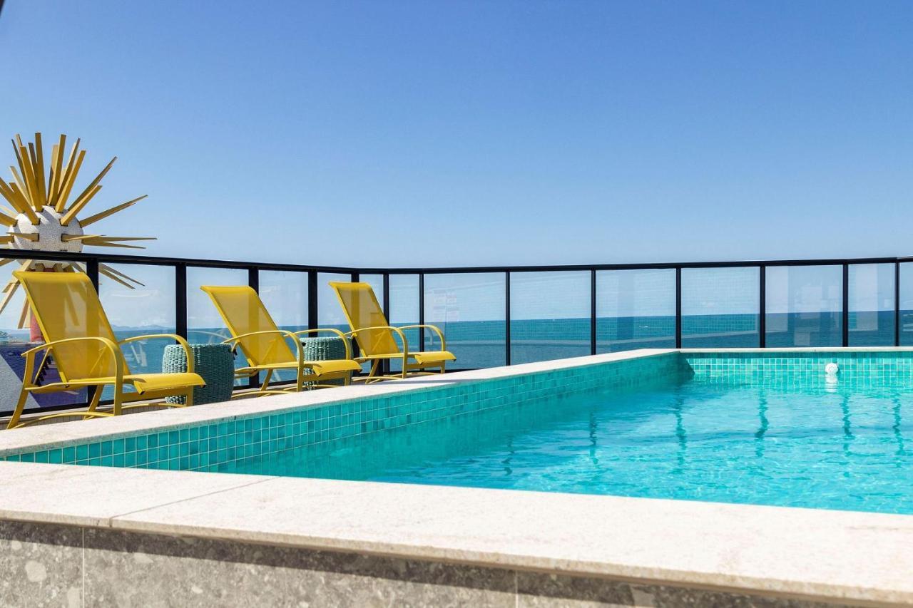 Aion Suites 302 - Lindo Apartamento Com Vista Para O Mar, A 60M Da Praia De Bombinhas, Com Piscina E Academia No Rooftop. מראה חיצוני תמונה