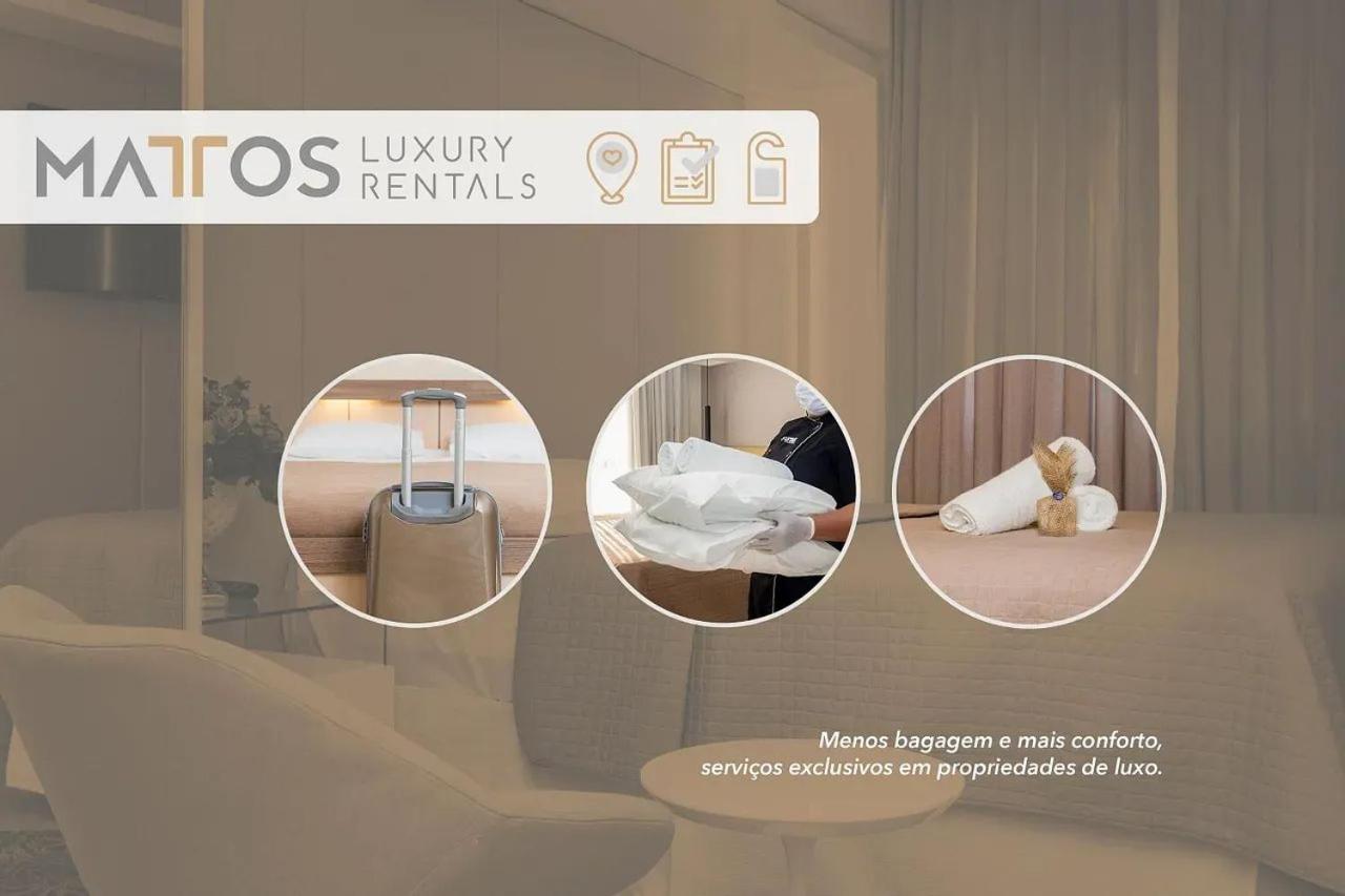 Aion Suites 302 - Lindo Apartamento Com Vista Para O Mar, A 60M Da Praia De Bombinhas, Com Piscina E Academia No Rooftop. מראה חיצוני תמונה