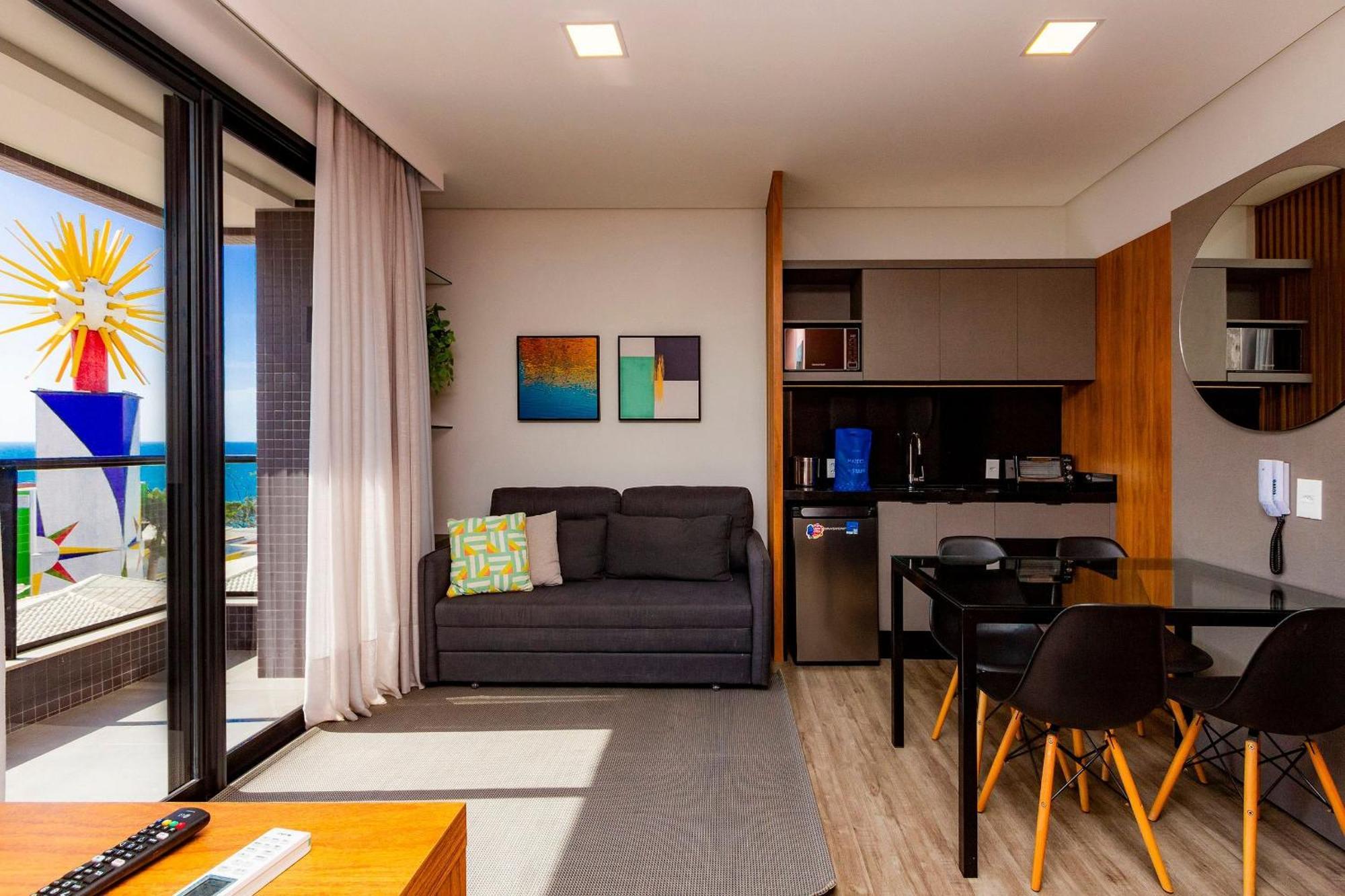 Aion Suites 302 - Lindo Apartamento Com Vista Para O Mar, A 60M Da Praia De Bombinhas, Com Piscina E Academia No Rooftop. מראה חיצוני תמונה
