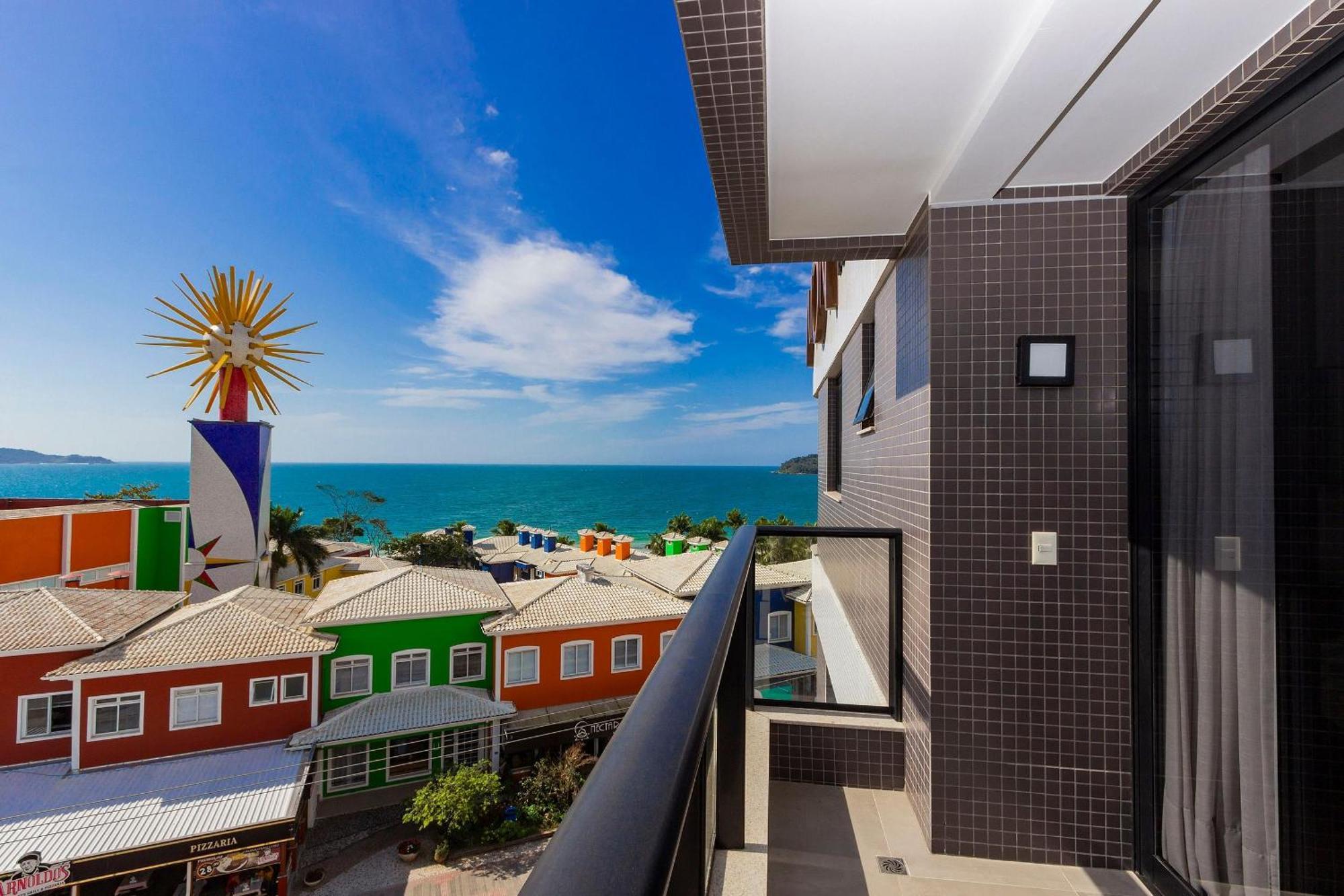 Aion Suites 302 - Lindo Apartamento Com Vista Para O Mar, A 60M Da Praia De Bombinhas, Com Piscina E Academia No Rooftop. מראה חיצוני תמונה